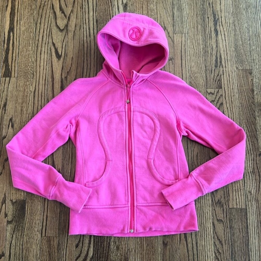Lululemon Scuba Hoodie Raspberry Glo Light Barbiecore